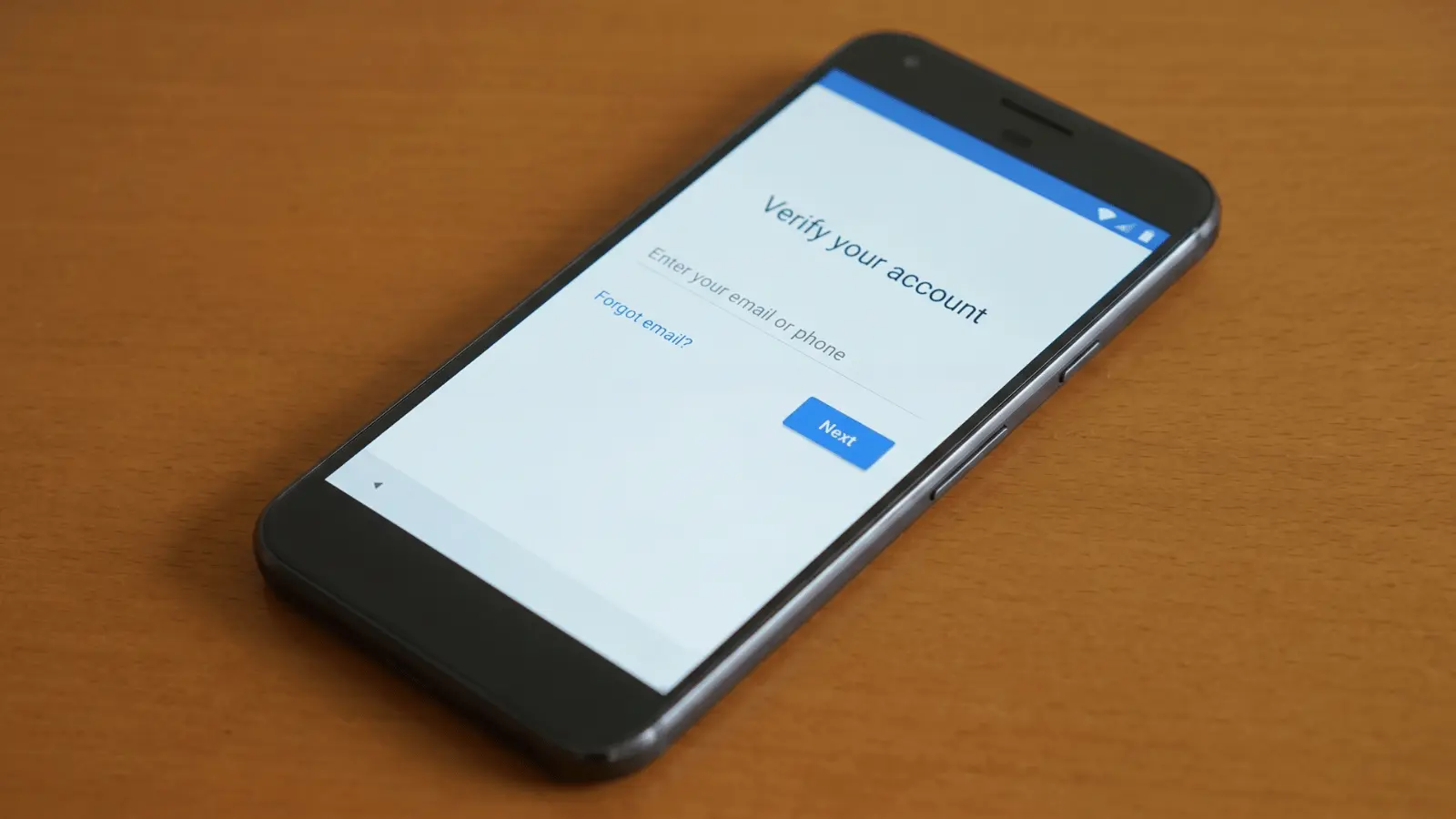 Android phone asking for Google account verification after factory reset