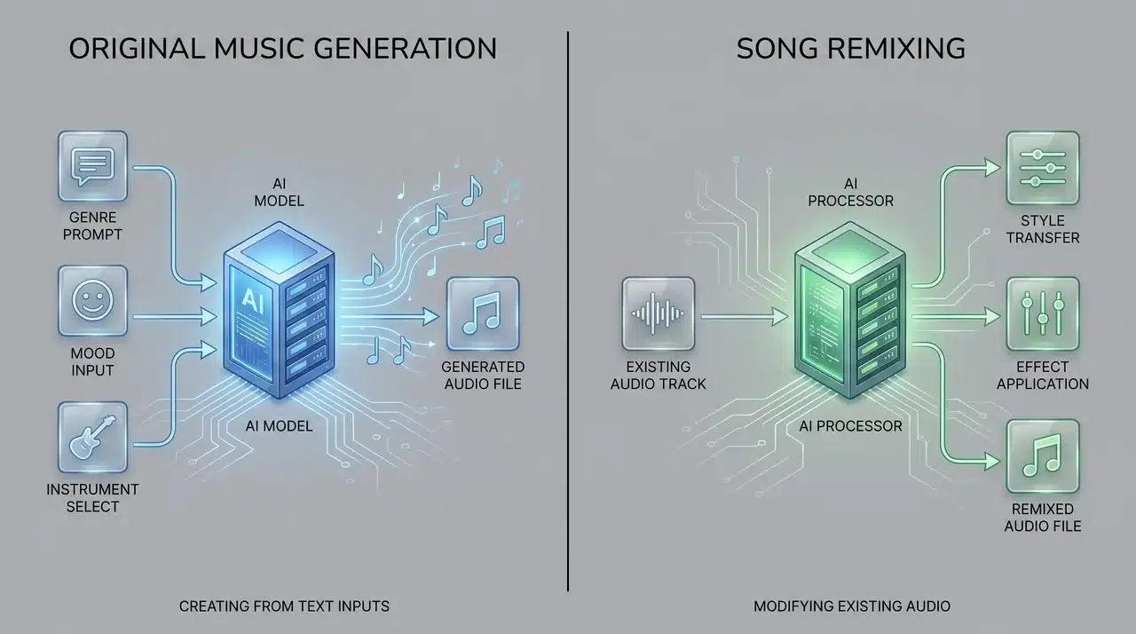 ai-music-generator-vs-ai-remix-maker-what-s-the-difference