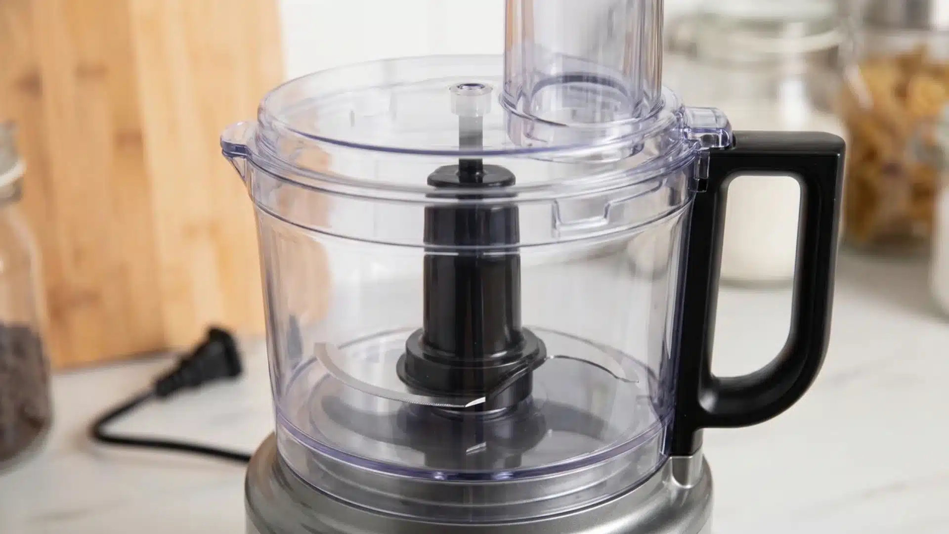 food processor used for chopping ingredients