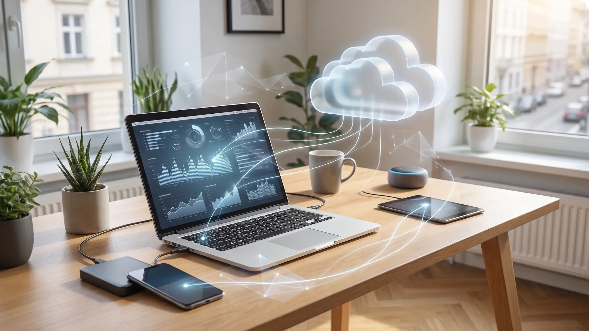 Connected business systems working together through automation.