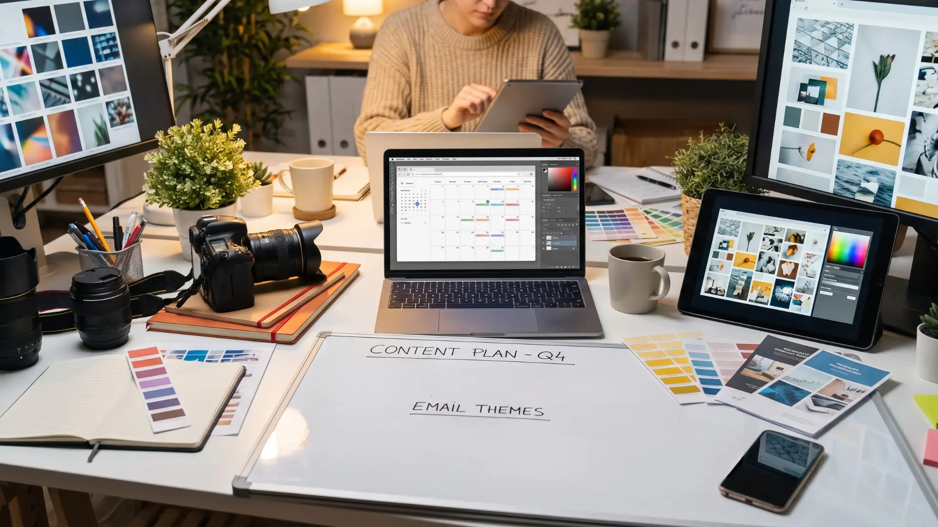 Small business marketing tasks managed with automation tools.